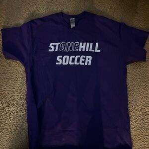 Stone hill soccer Purple Short Sleeve Tee